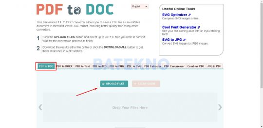 Cara Merubah PDF ke Word