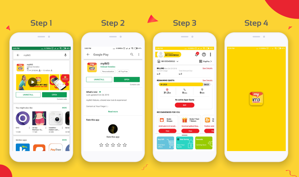 Cara Cek Nomor Indosat Via Aplikasi myIM3