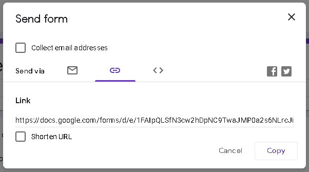 cara share google formulir