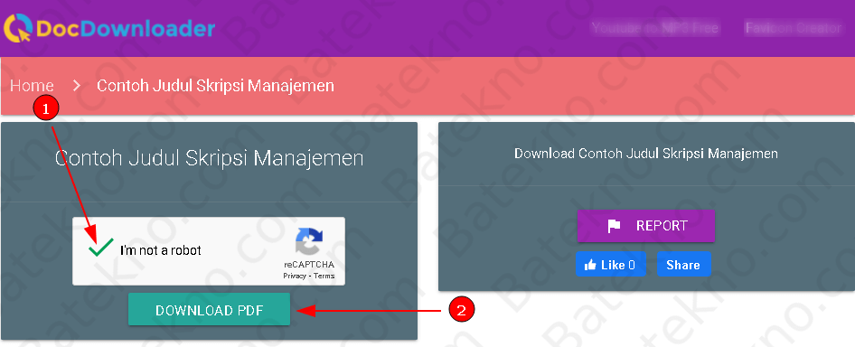 Cara Download File di Scribd dengan DocDownloader.com