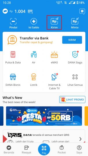 DANA ke ShopeePay Gratis