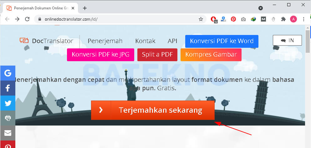 Cara Translate PDF Menggunakan Smallpdf