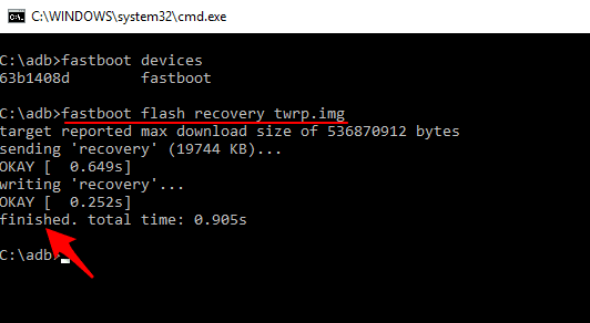 flash recovery twrp