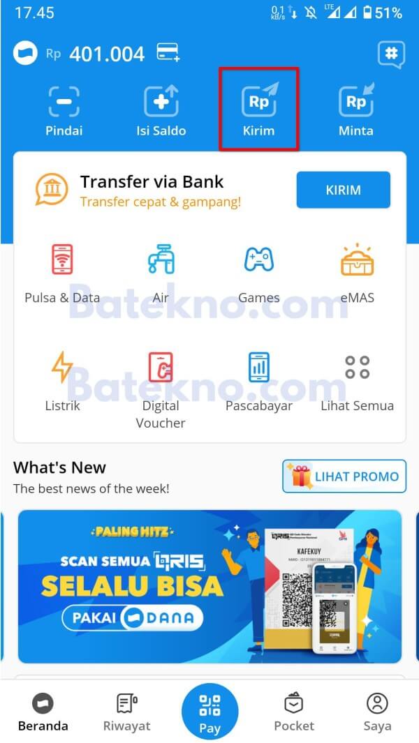 Cara Top Up Saldo Jenius